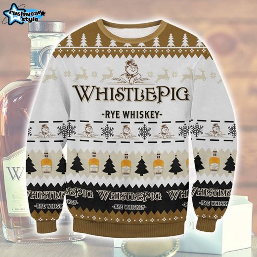 Whistle Pig Ugly Christmas Sweater – Whiskey Lovers Holiday Edition