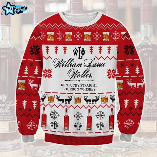 William Larue Weller Ugly Christmas Sweater – Limited Bourbon Holiday Knit