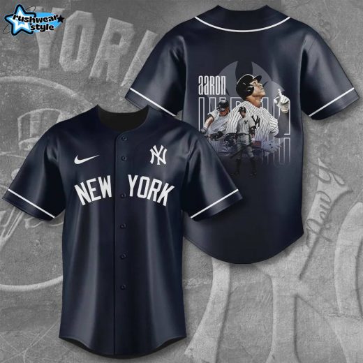 Aaron Judge New York Yankees Custom Baseball Jersey – Fan Favorite CRBBJS-011