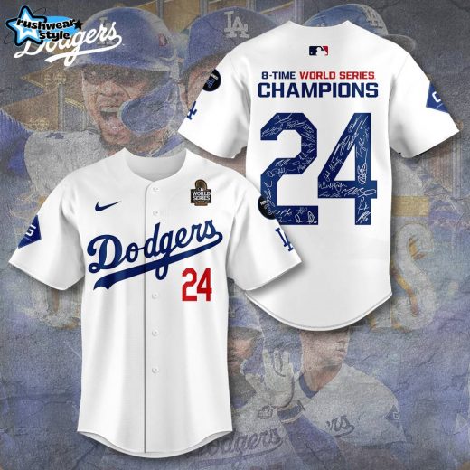 Los Angeles Dodgers Classic Baseball Jersey – Official Team Gear CRBBJS-020