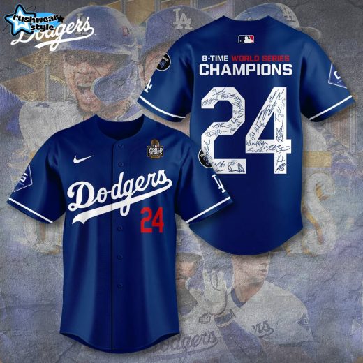 Los Angeles Dodgers Retro Baseball Jersey – Game Day Style CRBBJS-021