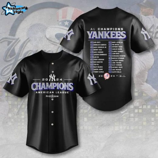 New York Yankees Official Baseball Jersey – Iconic Team Style CRBBJS-017