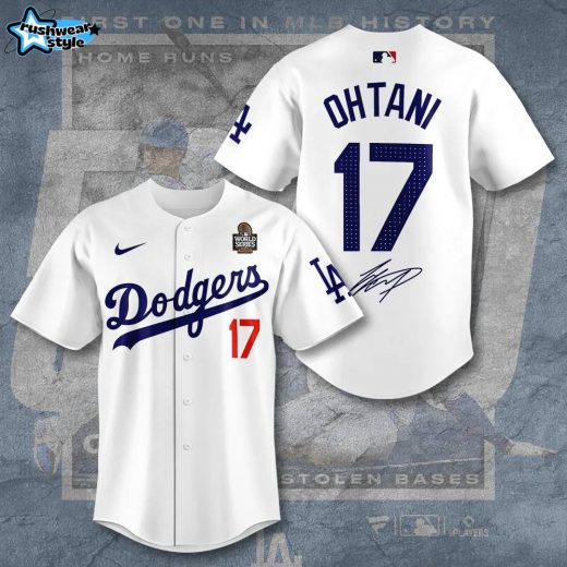 Shohei Ohtani x Los Angeles Dodgers Limited Edition Baseball Jersey CRBBJS-019