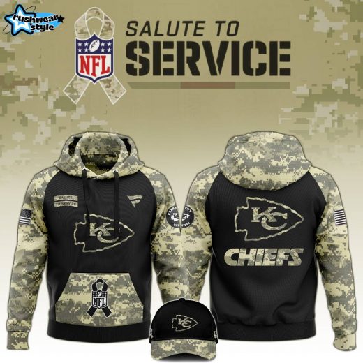 Kansas City Chiefs 2024 Salute to Service Limited Edition Hoodie – NFL Military Tribute Apparel