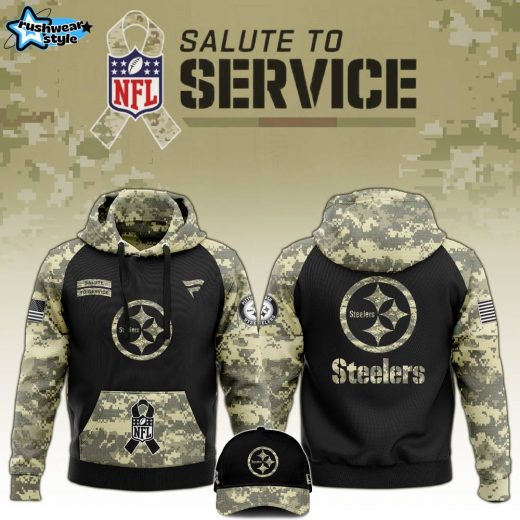 Pittsburgh Steelers 2024 Salute to Service Limited Edition Hoodie – NFL Tribute Apparel