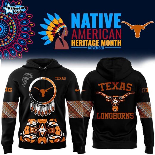 Texas Longhorns 2024 Native American Heritage Month Premium Hoodie – Special Edition Gear