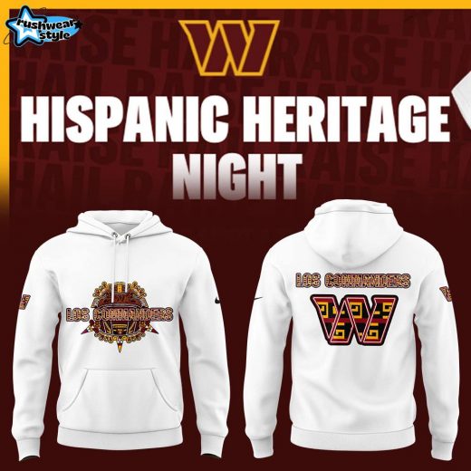 Washington Commanders Hispanic Heritage 2024 Limited Edition Hoodie – NFL Special Edition for Fans