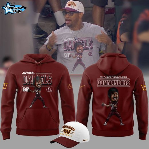 Washington Commanders Pops Red Limited Edition Hoodie – Official Team Gear