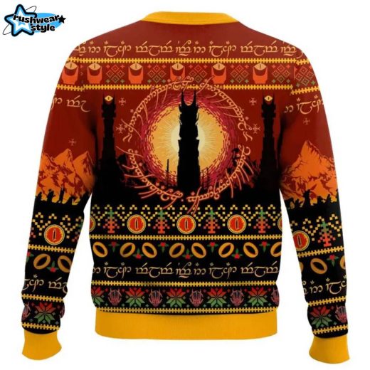 Balrog “Lord of the Rings” Ugly Sweater – Fantasy Holiday Sweater