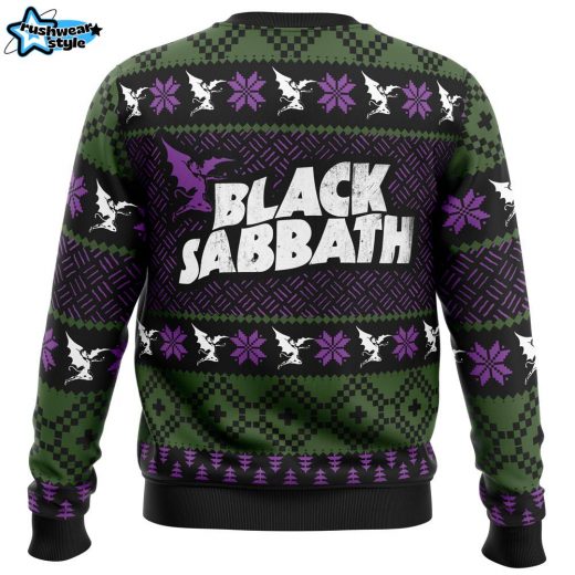 Black Sabbath Ugly Christmas Sweater – Heavy Metal Holiday Sweater