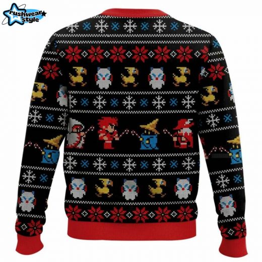 Final Fantasy Ugly Christmas Sweater – Gamer Holiday Apparel