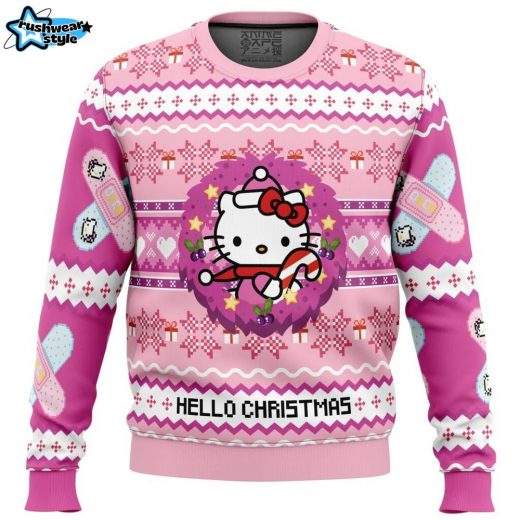 Hello Kitty Ugly Christmas Sweater – Cute Holiday Apparel for Fans