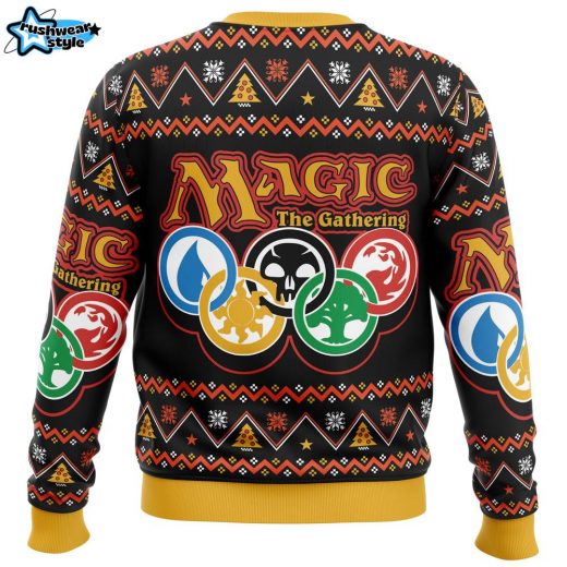 Magic The Gathering Ugly Christmas Sweater – Magic Arena Fan’s Holiday Sweater