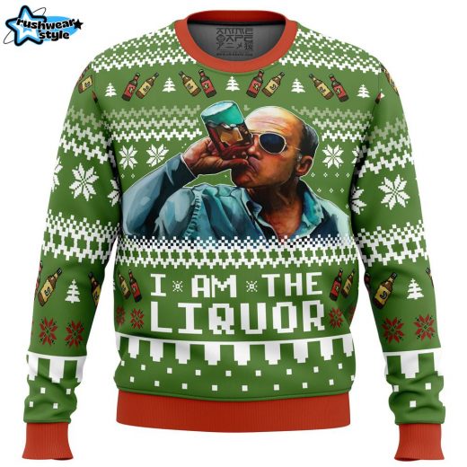 Trailer Park Boys “I Am The Liquor” Ugly Christmas Sweater – TV Show Holiday Jumper