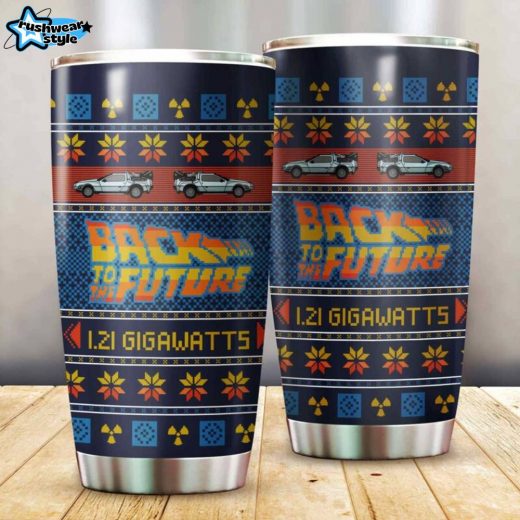 Back To The Future Tumbler – Stainless Steel Movie Collectible