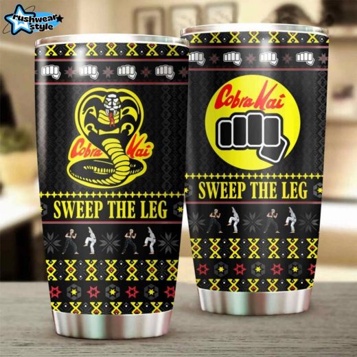 Cobra Kai Tumbler – Karate Kid “Sweep The Leg” Design