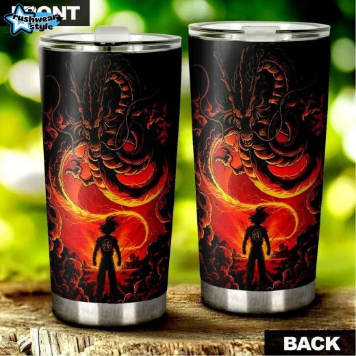 Dragon Ball Tumbler – Goku and Shenron Anime Custom Design