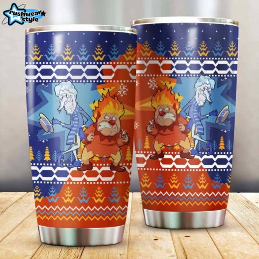 Heat and Snow Miser Tumbler – The Year Without a Santa Claus Christmas Gift