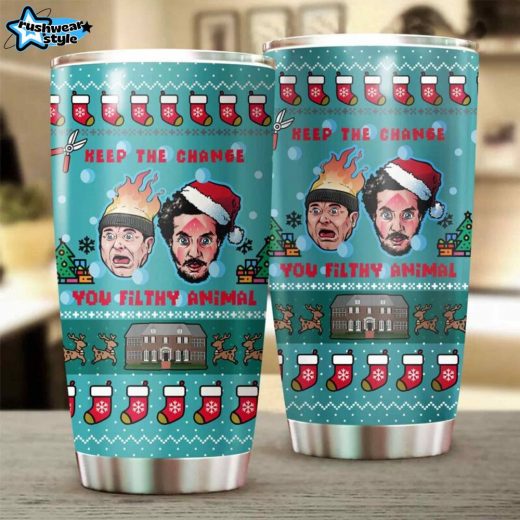 Keep The Change Tumbler – Home Alone Christmas Collectible