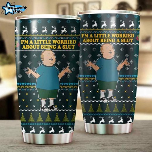 King Of The Hill Tumbler – “I’m A Little Worried” Pop Culture Design