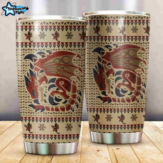 Rathalos Monster Hunter Tumbler – Gaming Stainless Steel Design