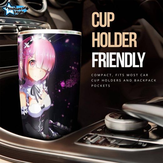 Rem and Ram Anime Tumbler – Re Custom Stainless Steel Design