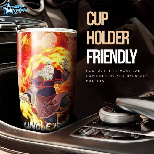 Uncle Iroh Anime Tumbler – Avatar The Last Airbender Custom Cup