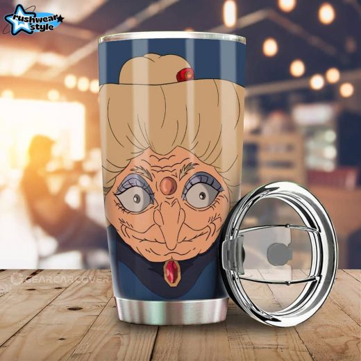 Yubaba Anime Tumbler – Custom Spirited Away Stainless Steel Cup