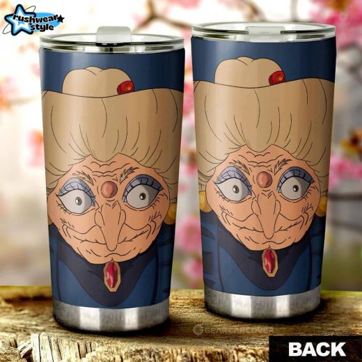 Yubaba Anime Tumbler – Custom Spirited Away Stainless Steel Cup