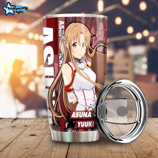 Yuuki Anime Tumbler – Sword Art Online Custom Stainless Steel Cup