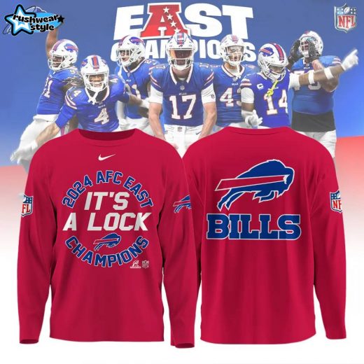 2024 AFC East Champions Bills sweatshirt