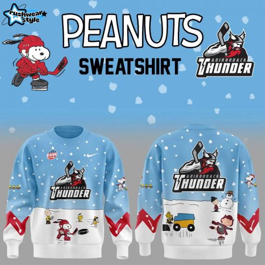 Adirondack Thunder Peanuts and Snoopy Nike Sweatshirt