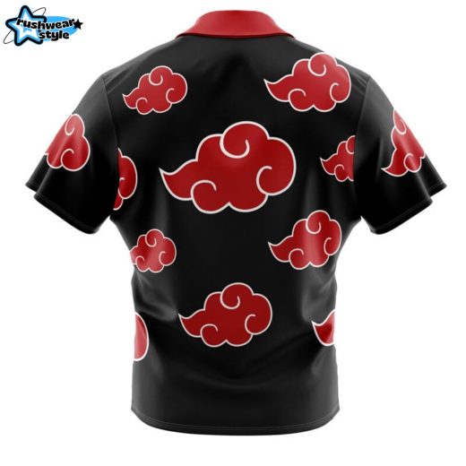 Akatsuki Button Up Hawaiian Shirt