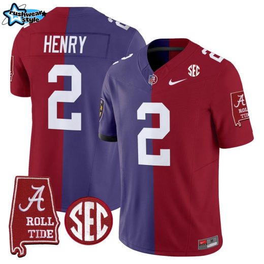 Alabama Crimson Tide Split Vapor Limited Jersey