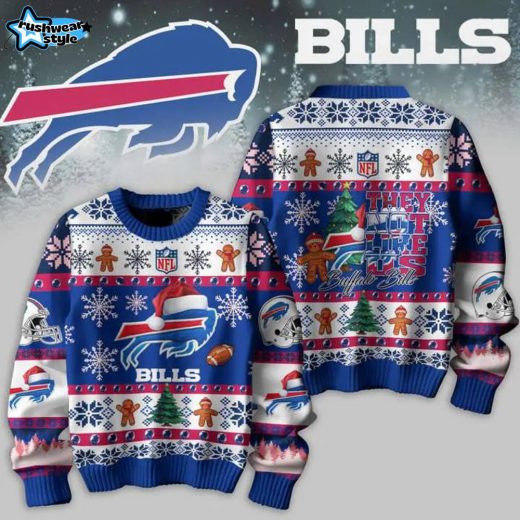 Buffalo Bills Knitted Sweater CHRISTMAS