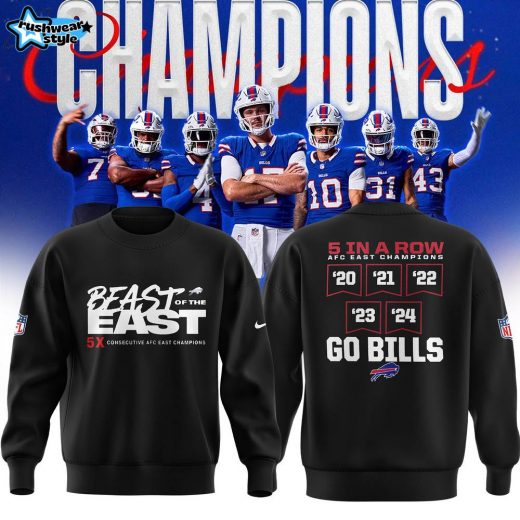 Buffalo Bills Nike 2024 AFC East Division Champions Sweatshirt