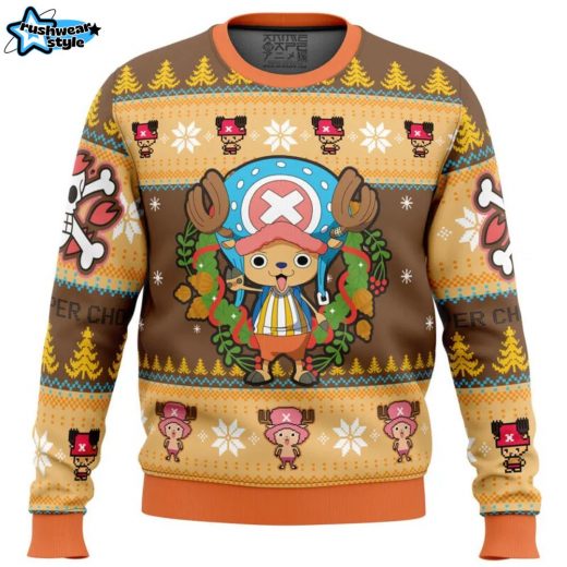 Christmas Tony Chopper One Piece Ugly Christmas Sweater