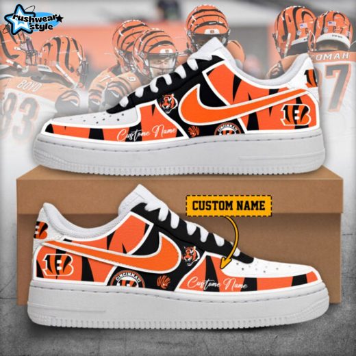 Cincinnati Bengals – Nike Air Force 1 shoes