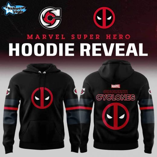 Cincinnati Cyclones x Marvel Deelpool Hoodie