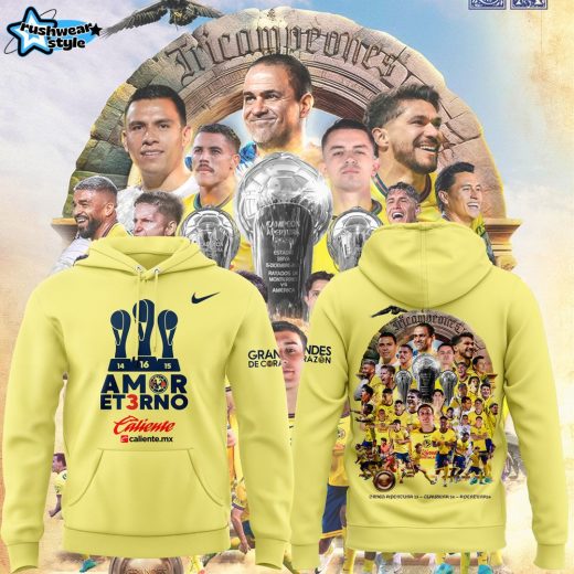 Club América CHAMPION FOR THE THIRD TIME IN A ROW! 🏆Hoodie