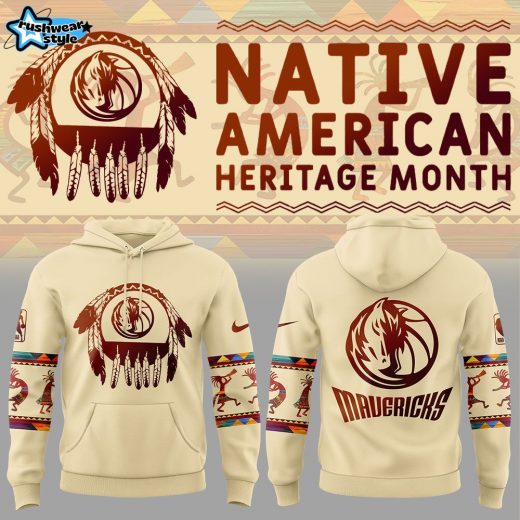 Dallas Mavericks Native American Heritage Nike Hoodie