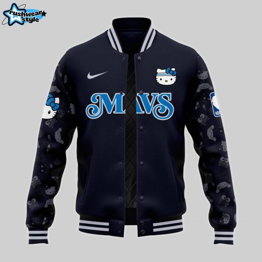 Dallas Mavericks x Hello Kitty Night 2024 Premium Bomber Jacket