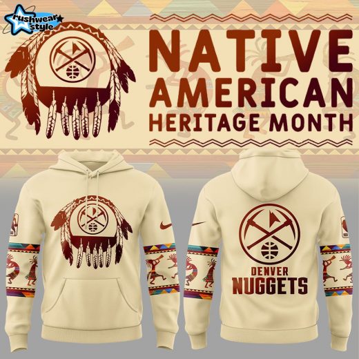 Denver Nuggets Native American Heritage Nike Hoodie