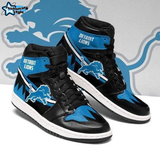 Detroit Lions – Blue Black Sneaker Boots