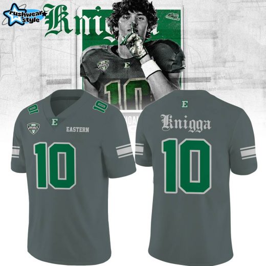 Eastern Michigan Eagles Noah Knigga Football Jersey