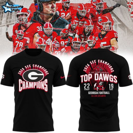 Georgia Bulldogs Champions Special Edition T Shirt