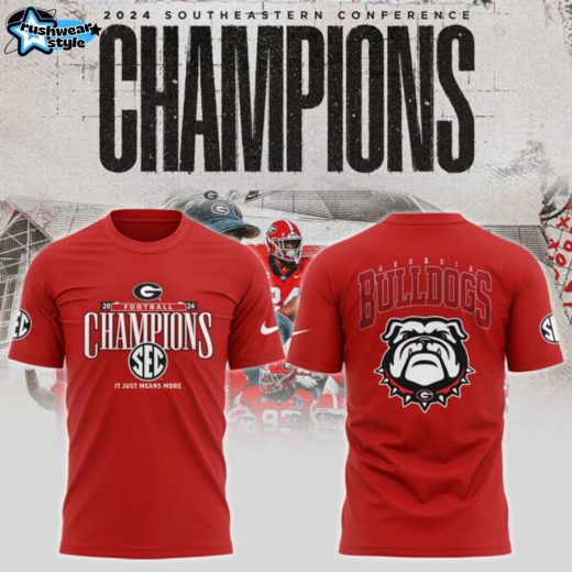 Georgia Football Champions 2024 Limited T Shirt Version 2