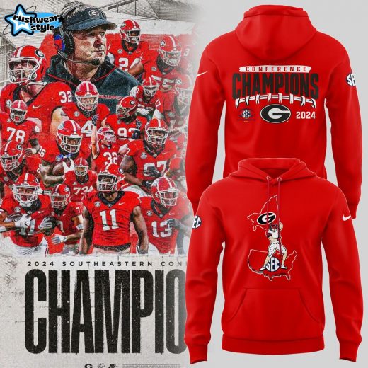 Georgia Football SEC Champions 2024 Limited Edition Hoodie