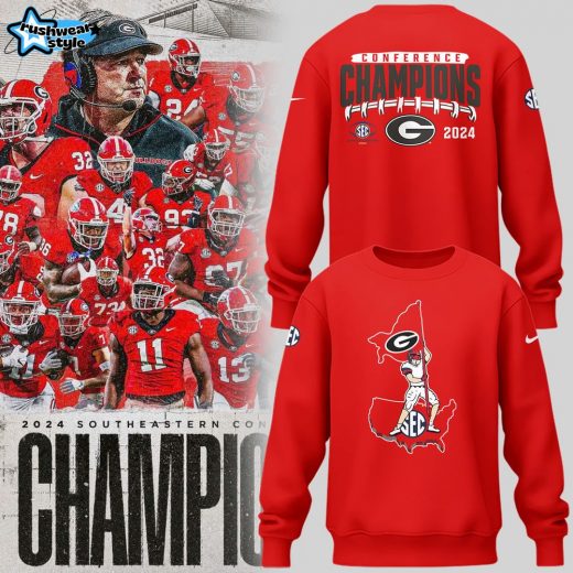 Georgia Football SEC Champions 2024 Limited Edition Sweatshirt