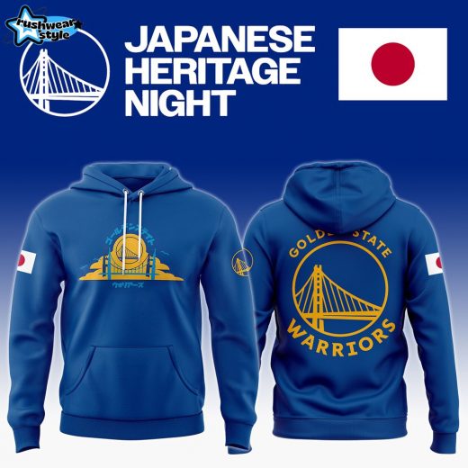 Golden State Warriors 2024 Japanese Heritage Night Hoodie